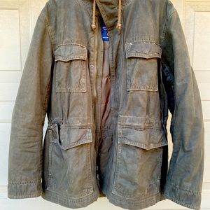 Men’s American Eagle Outfitters Waxed jacked olive